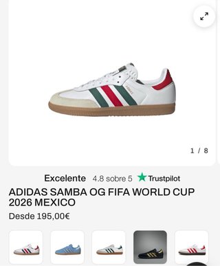Adidas Samba OG FIFA World Cup 2026 Mexico