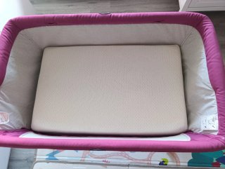 Cuna colecho Chicco rosa