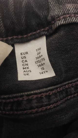 Jeans e camicia H&M 14-15 anni