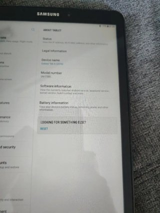 Tablet Samsung SM-T50 Negra