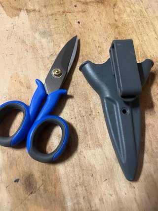 Tijeras de electricista Alyco con funda