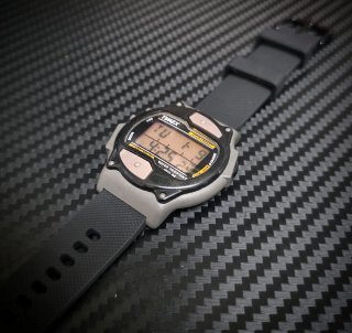 Rare Vintage Timex Stealth Retro Digital Watch