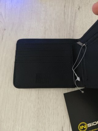 Cartera Inside Negra y Gris