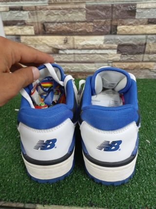 New Balance 550 Scarpe da Ginnastica Uomo Blu/Bian