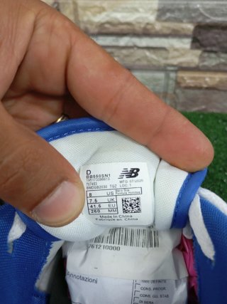 New Balance 550 Scarpe da Ginnastica Uomo Blu/Bian