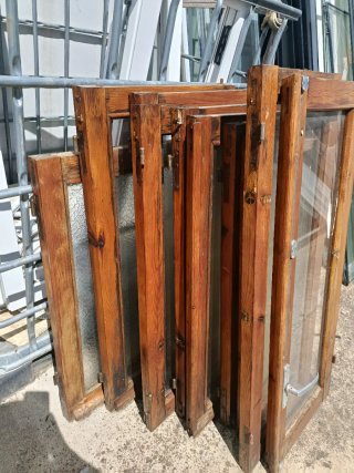Lote Hojas de ventana de madera