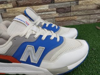 New Balance Scarpe Uomo Ginnastica Blu Grigio Ross