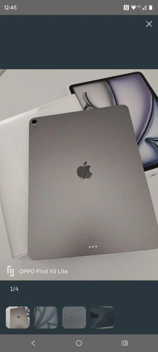 iPad Air 13 Gris/Plata
