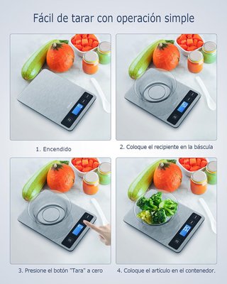 Báscula Cocina Digital 15kg