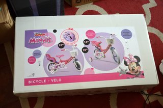 Bicicleta infantil Disney Minnie 12 pulgadas Nueva