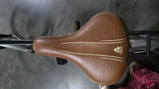 Bicicleta Plegable Negra y Plateada