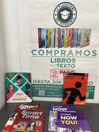 Libros de texto Inglés 2º ESO (otras editorales)