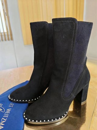 Botas Stuart Weitzman Negras Nuevas