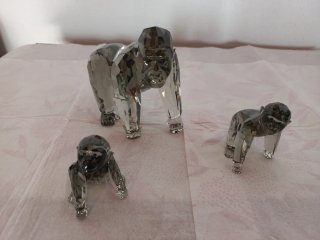 Figuras Gorilas Swarovski SCS