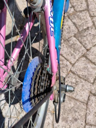 Bicicleta infantil 20 pulgadas rosa