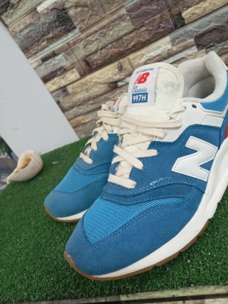 Scarpe uomo New Balance blu/rosse