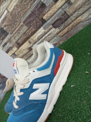 Scarpe uomo New Balance blu/rosse