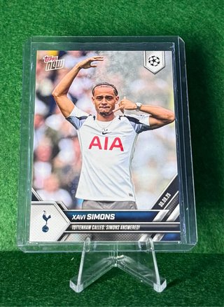 Xavi Simons Topps Now