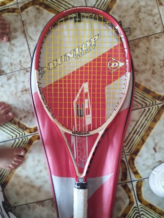 Raqueta de Tenis Dunlop con funda