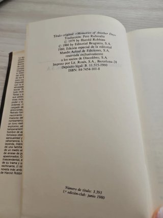 Libro: El líder del autor Harold Robbins