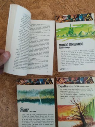 Pack de los 4 libros fantasía y ficción