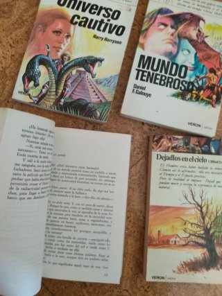 Pack de los 4 libros fantasía y ficción