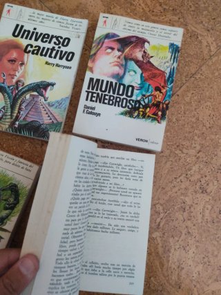 Pack de los 4 libros fantasía y ficción