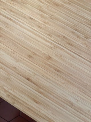Escritorio Ikea Madera y Blanco