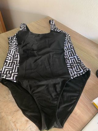 Bañador señora estampado talla XXL