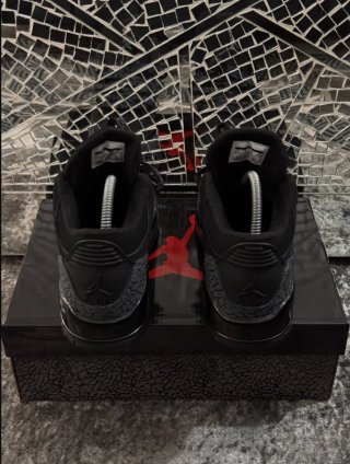 Jordan 3 Black Cat Talla 41