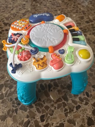 Piano musical infantil con teléfono