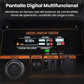 Generador Inverter maXpeedingRods 3500W Dual Fuel