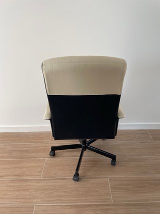Silla de escritorio IKEA Beige/Negro
