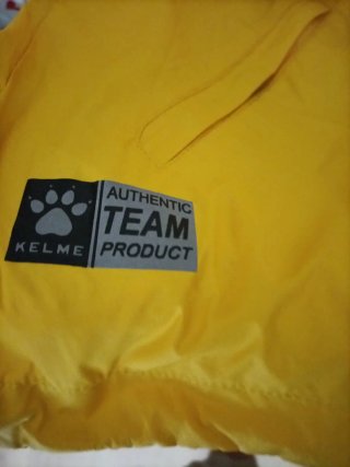 Chubasquero Kelme ADA Alcorcón Amarillo