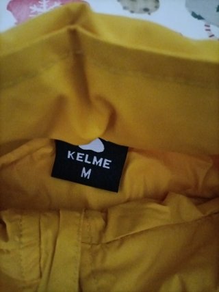 Chubasquero Kelme ADA Alcorcón Amarillo
