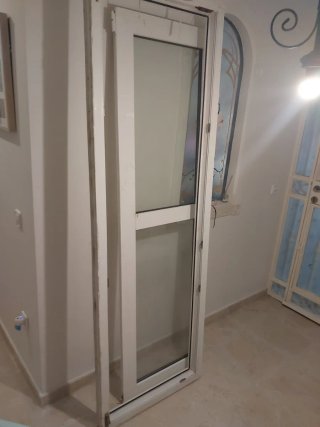 Puerta PVC con Climalit