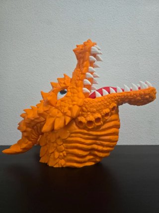 Cabeza Charizard Pokémon Realista 1/1