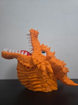 Cabeza Charizard Pokémon Realista 1/1
