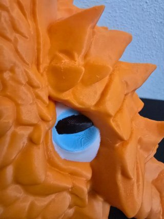 Cabeza Charizard Pokémon Realista 1/1