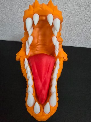 Cabeza Charizard Pokémon Realista 1/1