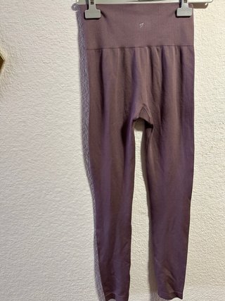 Mallas deportivas sin costuras lilas