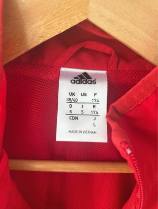 Chaqueta Adidas España 2012 Roja y Amarilla
