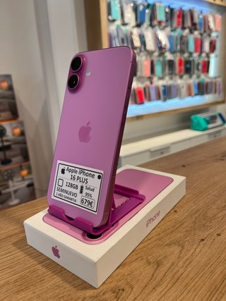 iPhone 16 Plus 128GB Rosa Seminuevo