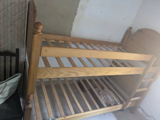 Litera de madera