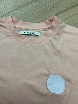 Camiseta LOREAK Talla M Rosa