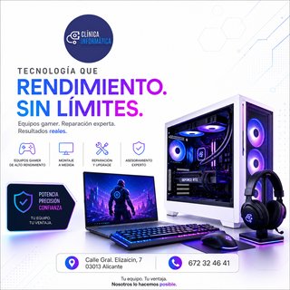 Reparación PC, Portátiles y Consolas
