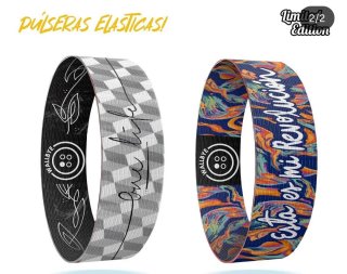 Pulseras divertidas reversibles