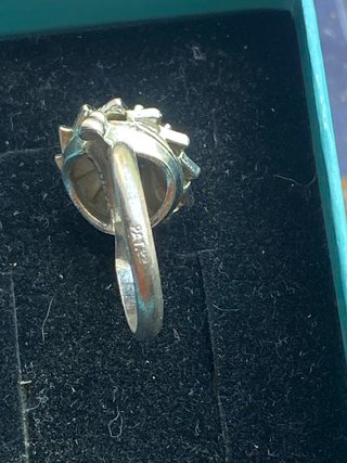 Anillo Art Deco con Rubíes