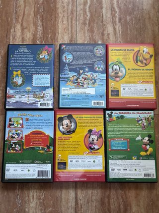 6 Películas Mickey Mouse DVD