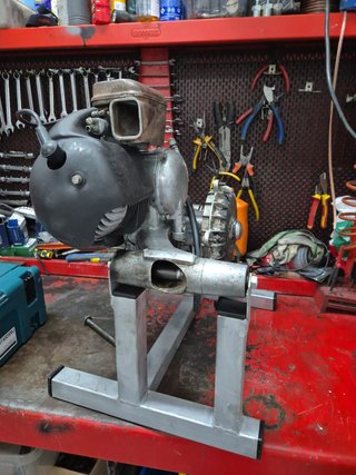 Soporte Motor Vespa Clásica